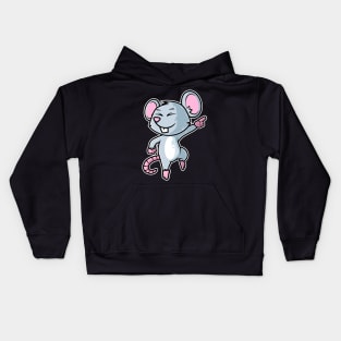 Mouse Dancer - Dance for kids Kawaii Neko Anime design Kids Hoodie